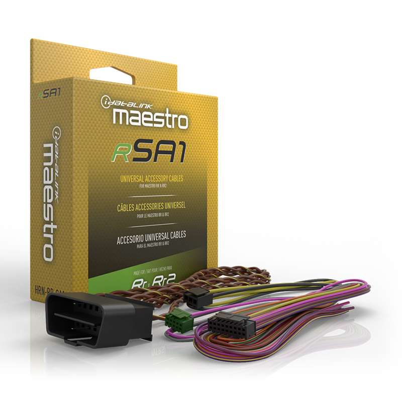 iDatalink Maestro HRN-RR-SA1 Hardwired Installation Harness with OBD2 Connector
