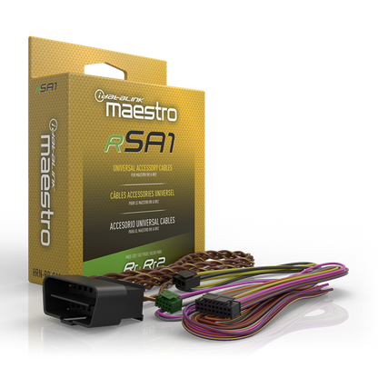 iDatalink Maestro HRN-RR-SA1 Hardwired Installation Harness with OBD2 Connector