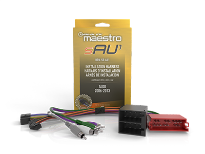 iDatalink Maestro HRN-SR-AU1 Radio Replacement T-Harness for Select Audi Vehicles