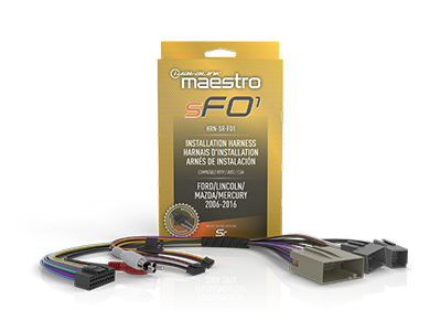 iDatalink Maestro HRN-SR-FO1 Radio Replacement T-Harness for Select Ford-Built Vehicles
