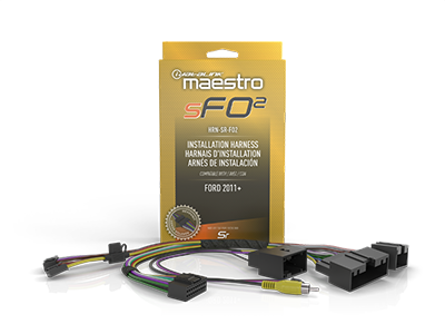 iDatalink Maestro HRN-SR-FO2 Radio Replacement T-Harness for Select Ford Vehicles