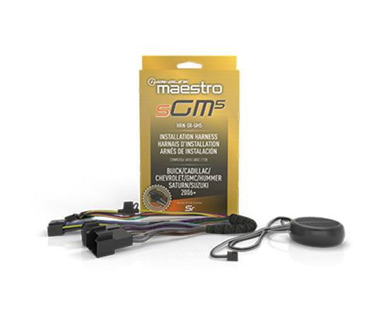 iDatalink Maestro HRN-SR-GM5 Radio Replacement T-Harness for Select 2007-2016 GM Vehicles