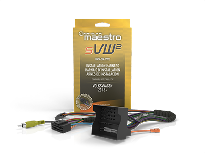 iDatalink Maestro HRN-SR-VW2 Radio Replacement T-Harness for 2016-Up Volkswagen Vehicles