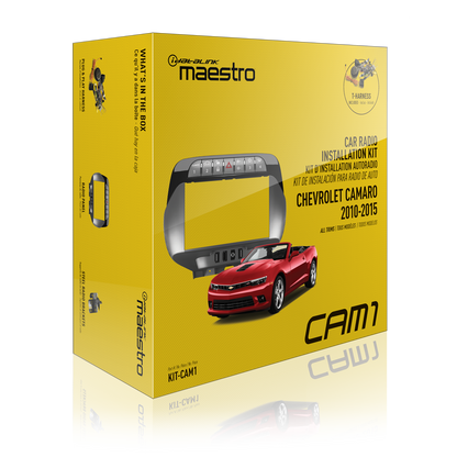 iDatalink Maestro KIT-CAM1 Dash Kit & T-Harness for 2010-2015 Chevrolet Camaro