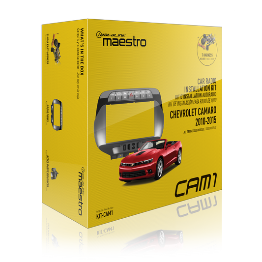 iDatalink Maestro KIT-CAM1 Dash Kit & T-Harness for 2010-2015 Chevrolet Camaro