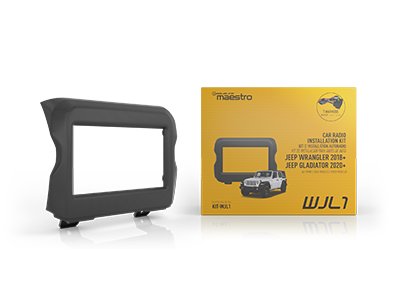 iDatalink Maestro KIT-WJL1 Dash Kit & T-Harness for 2018-2023 Jeep Wrangler JL & 2020-2023 Gladiator