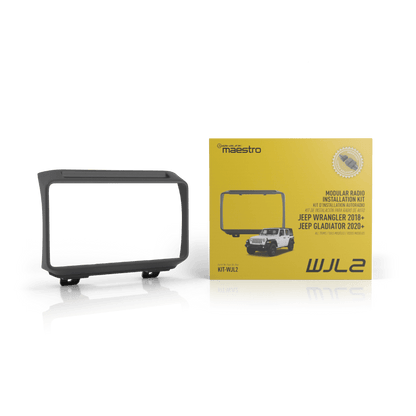 iDatalink Maestro KIT-WJL2 Modular Radio Kit for 2018-2023 Jeep Wrangler JL & 2020-2023 Gladiator