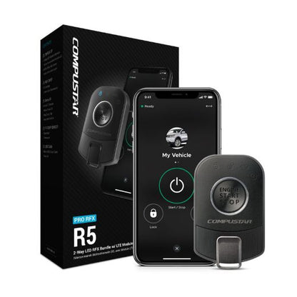 Compustar PRO RFX-P2WR5-SF R5 2-Way Remote Kit + LTE