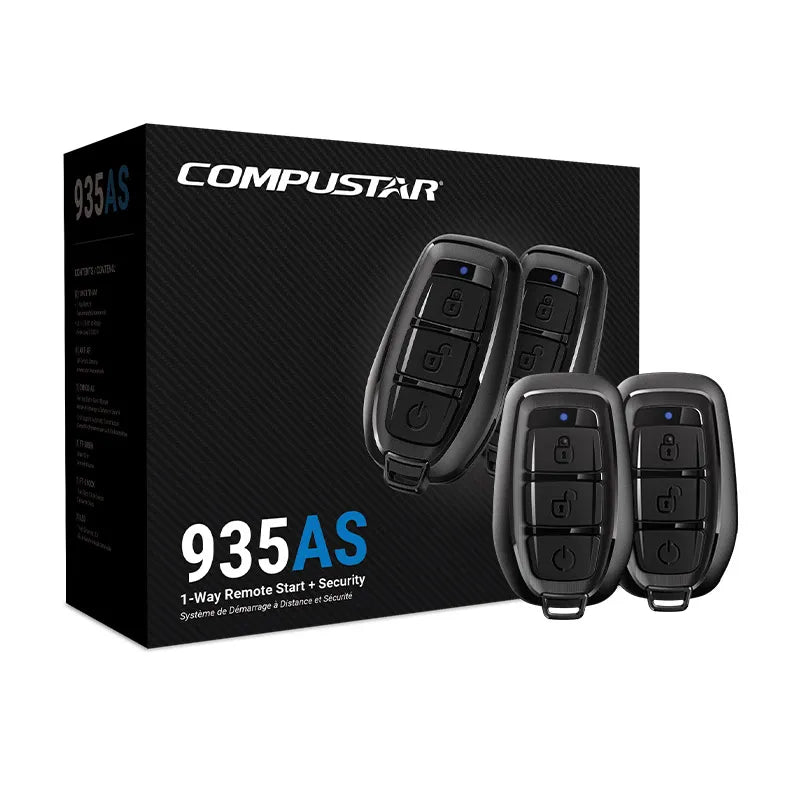 Compustar CS935-AS All in One 935AS 1-Way G17 AM Alarm Start Kit