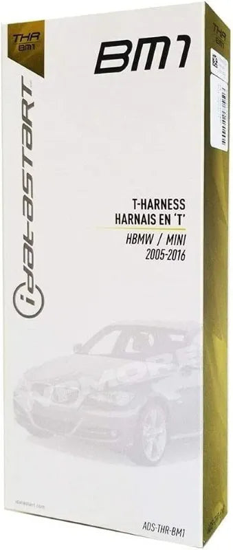 iDataStart ADS-THR-BM1 T-Harness Kit for Select BMW/Mini Models 2005 to 2016