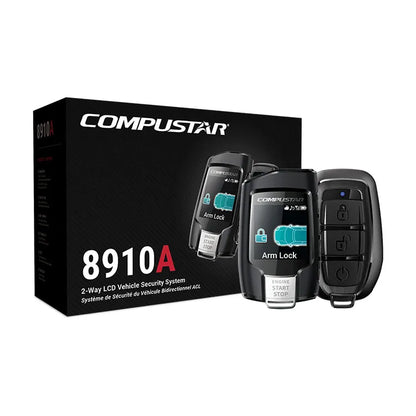 Compustar CS8910-A Alarm Set 2 way LCD FMX 3000' range