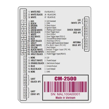 Compustar CS8910-A Alarm Set 2 way LCD FMX 3000' range - product image 2