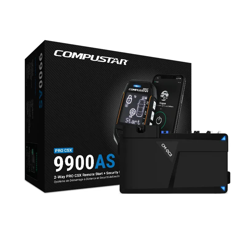 Compustar CSX9900-DC 2-Way T12 SS Drone Kit with FT-DC3-LC and FT-ALARMIT-KIT
