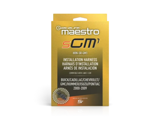iDatalink Maestro HRN-SR-GM1 radio replacement T-harness