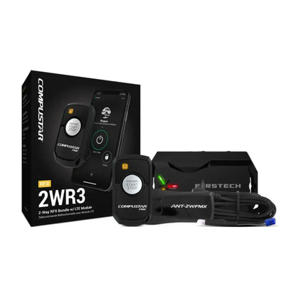 Compustar RFX-2WR3-FM two-way R3 remote kit with Drone X1