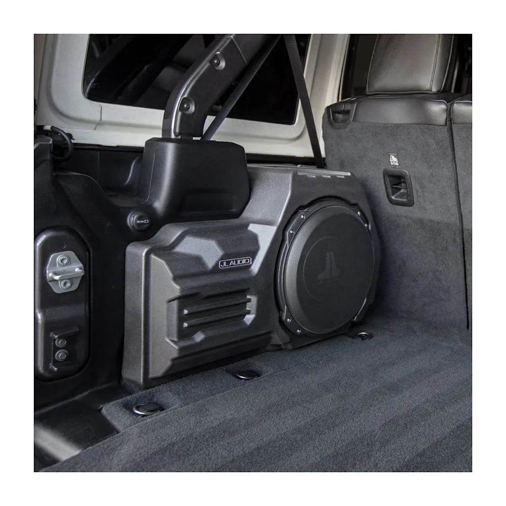 JL Audio Stealthbox 12TW3 400W 4Ω Driver Side for 2018–2023 Jeep Wrangler JL Unlimited 010-04682-00