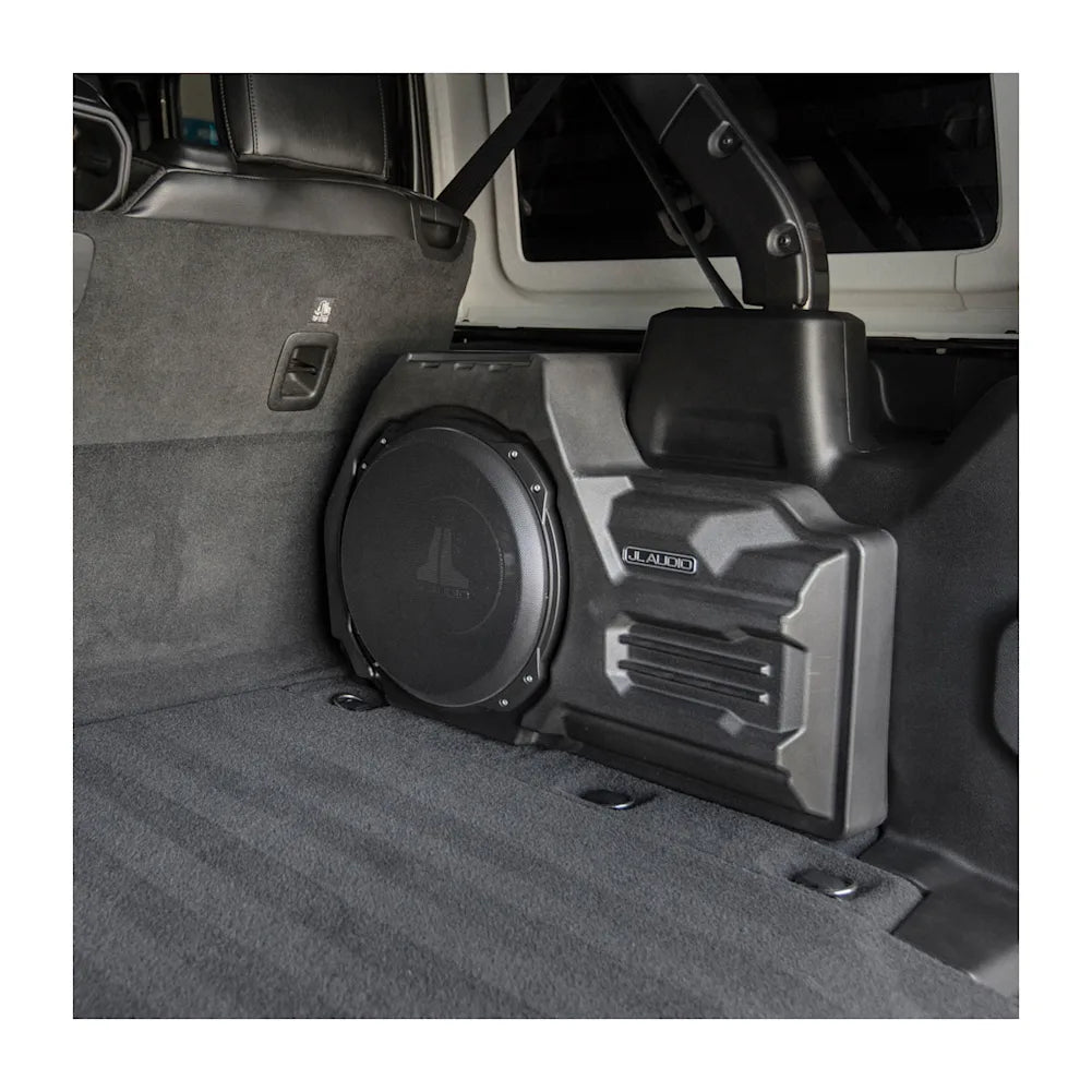 JL Audio Stealthbox 12TW3 400W 4Ω Passenger Side for 2018–Up Jeep Wrangler JL Unlimited 010-04684-00