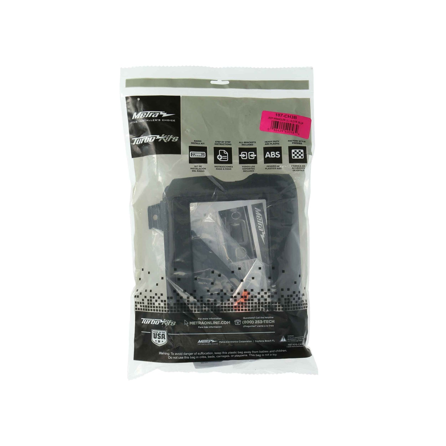 Metra Radio Installation Kits – 107-CH3B