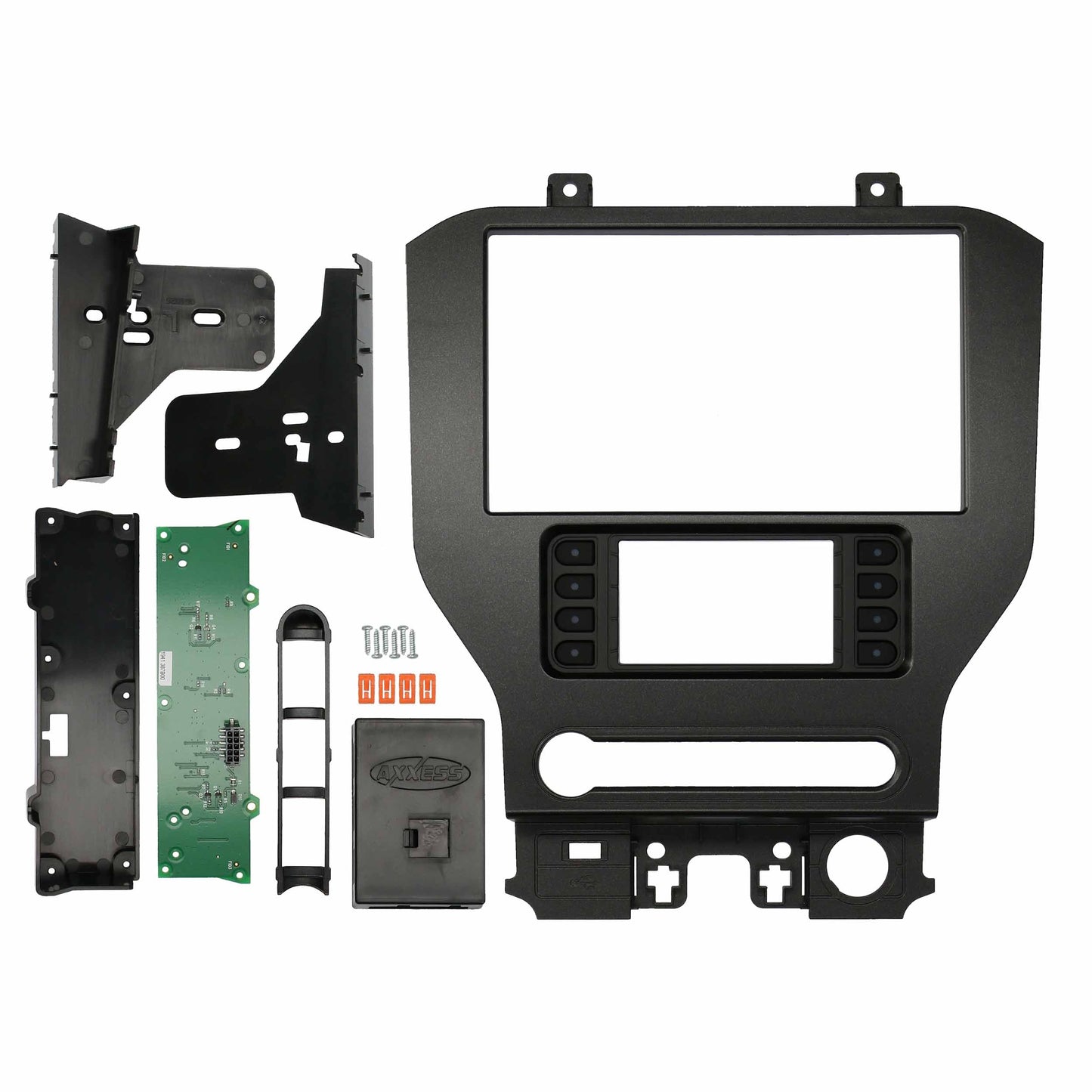 Metra 108-FD5CH Pioneer 8-Inch Radio Dash Kit for Ford Mustang 2015-Up Charcoal
