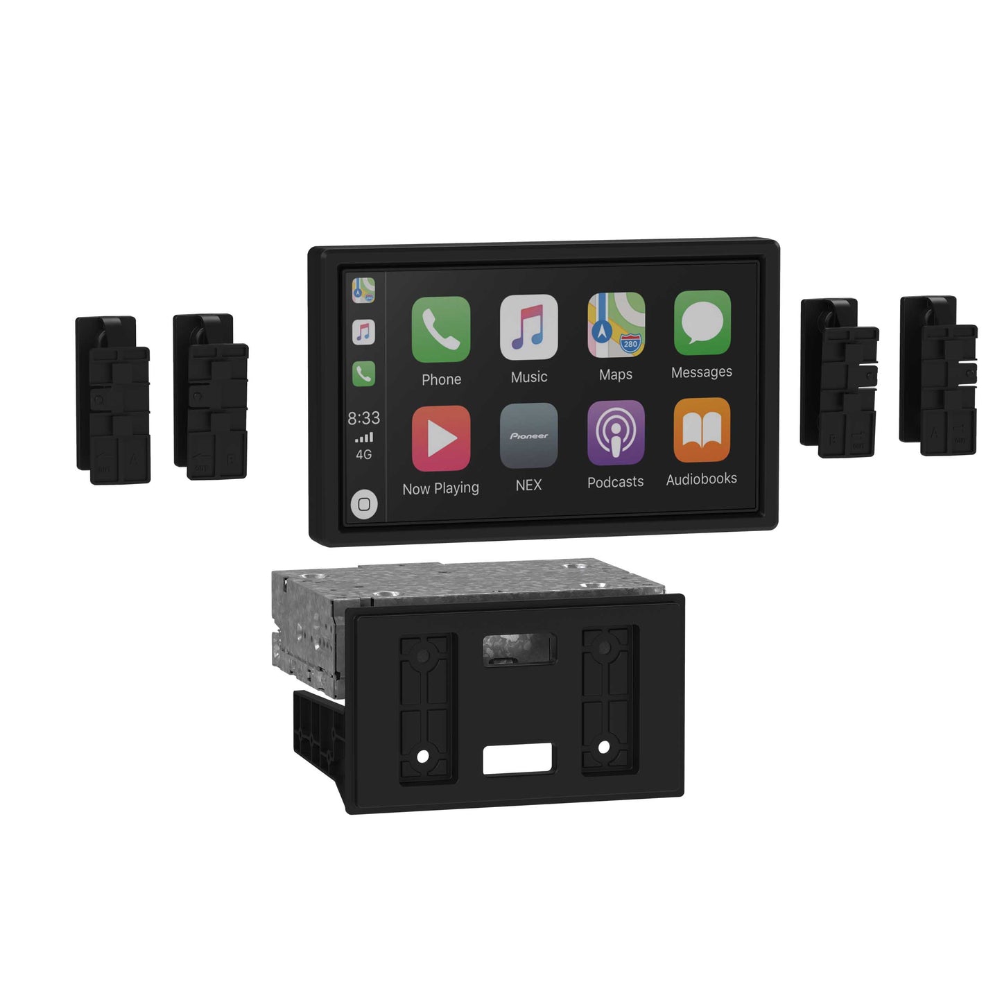 Metra 108-UN02 Universal Floating Mount Kit for Pioneer 8-Inch Radios