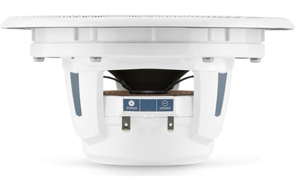 JL Audio M6-650X-L-GwSw-Single 6.5-inch Marine Coaxial Speaker, White Luxe Grille 93912