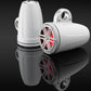 JL Audio M3-770ETXv3-Gw-S-Gw-i 7.7" RGB LED Tower Coaxial System, White Sport Grilles 93539