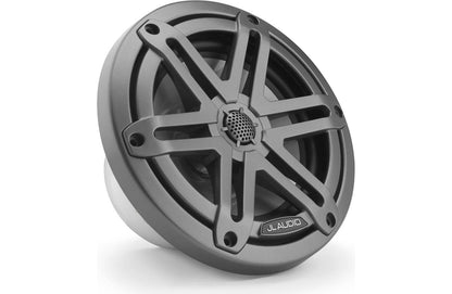 JL Audio M3-650X-S-Gm 6.5-inch Marine Coaxial Speakers, Gray Sport Grilles 93512
