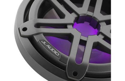 JL Audio M3-10IB-S-Gm-i-4 10-inch Marine RGB LED Subwoofer, Gray Sport Grille 93529