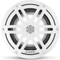 JL Audio M3-650X-S-Gw-i 6.5-inch RGB LED Marine Coaxial Speakers, White Sport Grilles 93515
