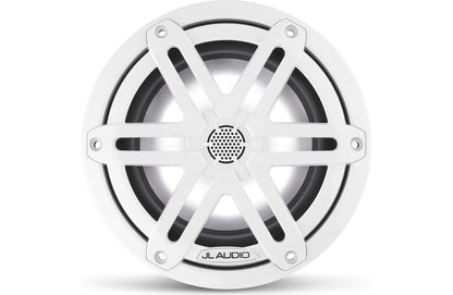 JL Audio M3-650X-S-Gw-i 6.5-inch RGB LED Marine Coaxial Speakers, White Sport Grilles 93515
