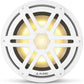 JL Audio M3-10IB-S-Gw-i-4 10-inch Marine RGB LED Subwoofer, White Sport Grilles 93531