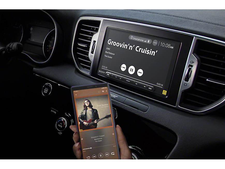 Sony XAV-9000ES 6.75" AM FM USB Wireless CarPlay & Android Auto Double-DIN Receiver