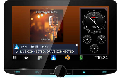 Kenwood eXcelon Reference DAX1050XR 10.1" HD Direct-Fit Multimedia Receiver