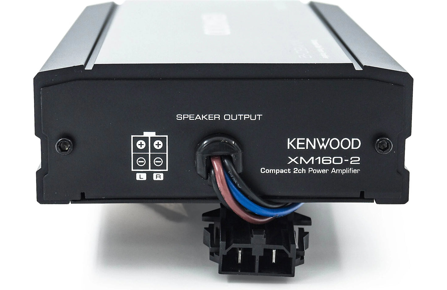 Kenwood eXcelon XM160-2 Compact 2-Channel Amplifier - Fits 2014+ Harley Davidson