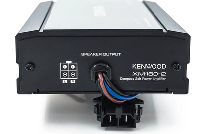 Kenwood eXcelon XM160-2 Compact 2-Channel Amplifier - Fits 2014+ Harley Davidson
