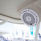 JL Audio M3-650X-C-Gw 6.5-inch Marine Coaxial Speakers, White Classic Grilles 93511