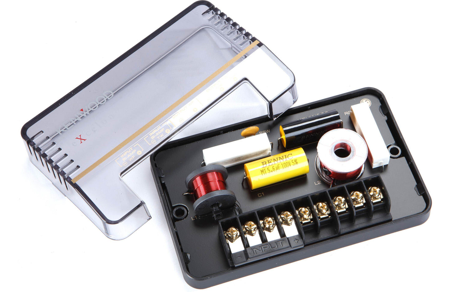 Kenwood eXcelon XR-1801P 7" Hi-Res Component Speakers w/ Glass Fiber Cones & Titanium Tweeters 120W