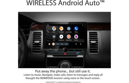 Kenwood eXcelon DNR1007XR 10.1" Wireless Apple CarPlay Android Auto Car Stereo + CMOS-240U Backup Camera