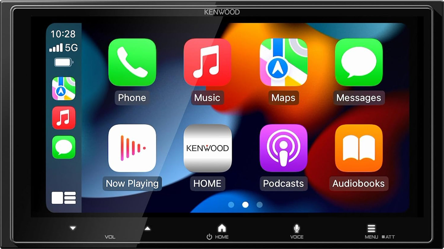 Kenwood DMX8710S 6.92" AM FM BT Wireless Apple CarPlay, Android Auto, HD Radio