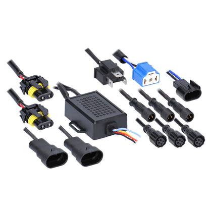 Metra BC-706RGBKT 7 Inch RGB Headlight and 4.5 Inch Aux Kit