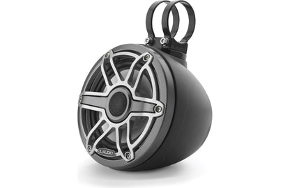 JL Audio M6-650VEX-Mb-S-GmTi 6.5-inch Tower Coaxial Speakers, Titanium Sport Grilles 93413