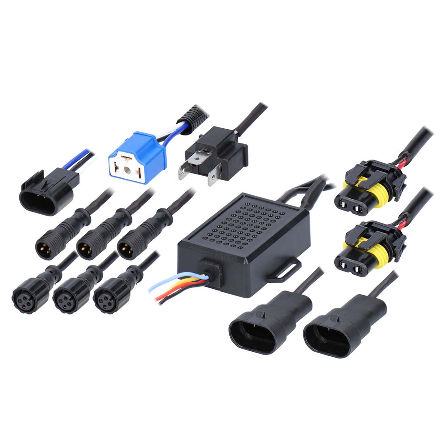Metra BC-706RGBKT 7 Inch RGB Headlight and 4.5 Inch Aux Kit