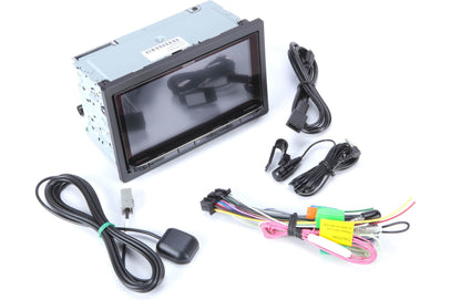 Kenwood eXcelon DMX958XR 6.8″ Digital Multimedia Receiver with Wireless CarPlay, Android Auto, HD Radio + CMOS-320LP HD License Plate Camera