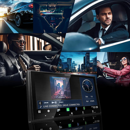 Kenwood DMX8710S 6.92" AM FM BT Wireless Apple CarPlay, Android Auto, HD Radio
