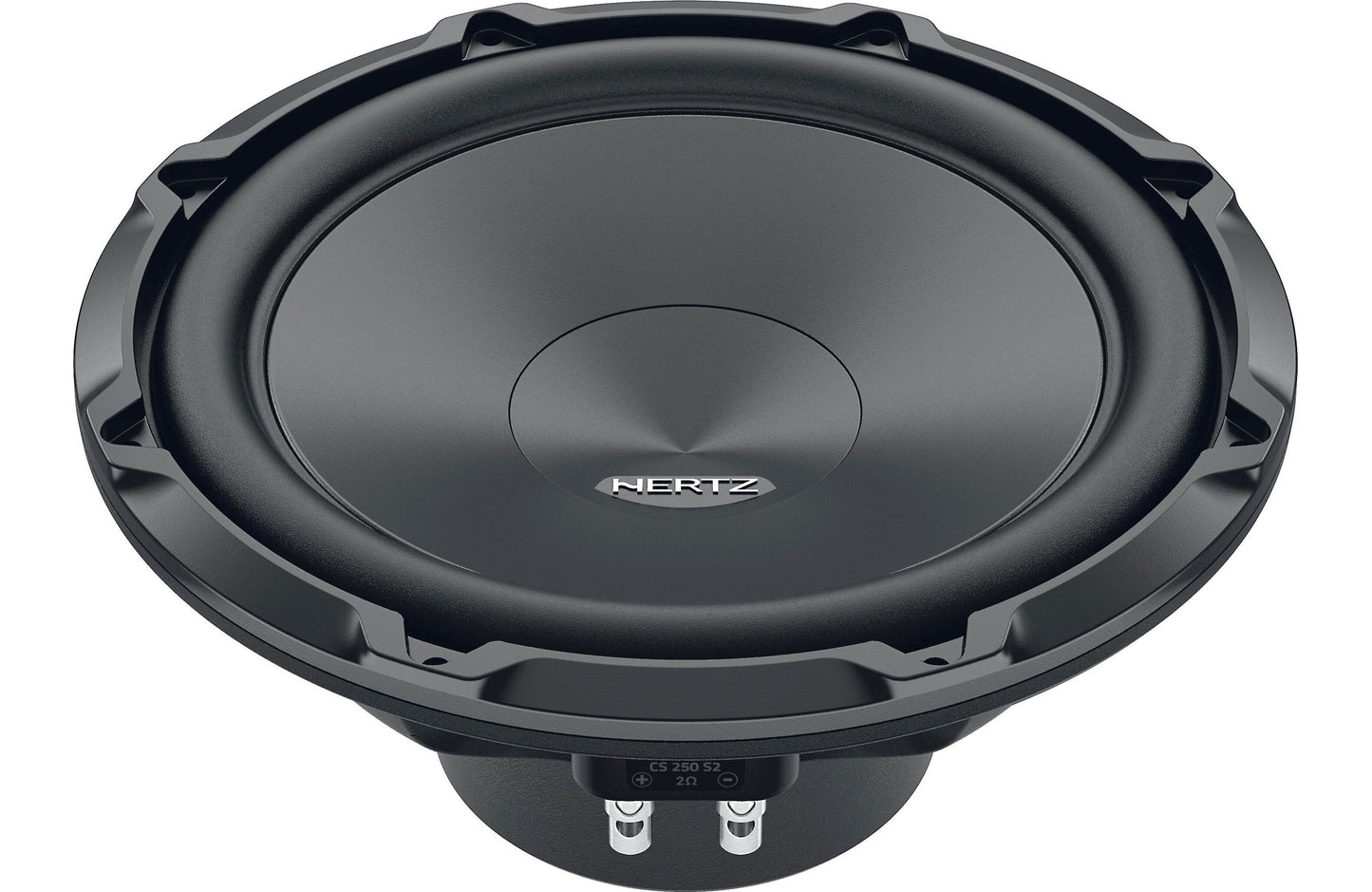 Hertz Cento CS 250 S4 10" 300W RMS 4-Ohm SVC Shallow-Mount Subwoofer (Single)