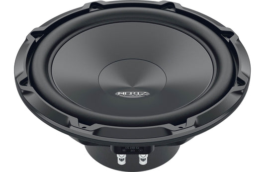Hertz Cento CS 250 S4 10" 300W RMS 4-Ohm SVC Shallow-Mount Subwoofer (Single)