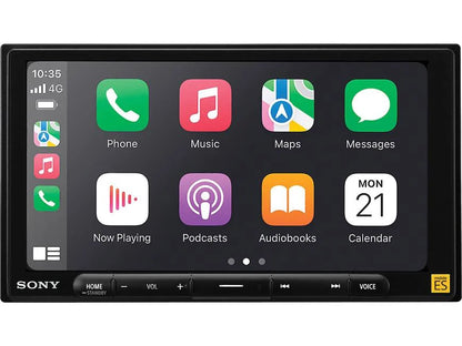 Sony XAV-9000ES 6.75" AM FM USB Wireless CarPlay & Android Auto Double-DIN Receiver