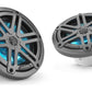JL Audio M3-650X-S-Gm-i 6.5-inch RGB LED Marine Coaxial Speakers, Gray Sport Grilles 93513