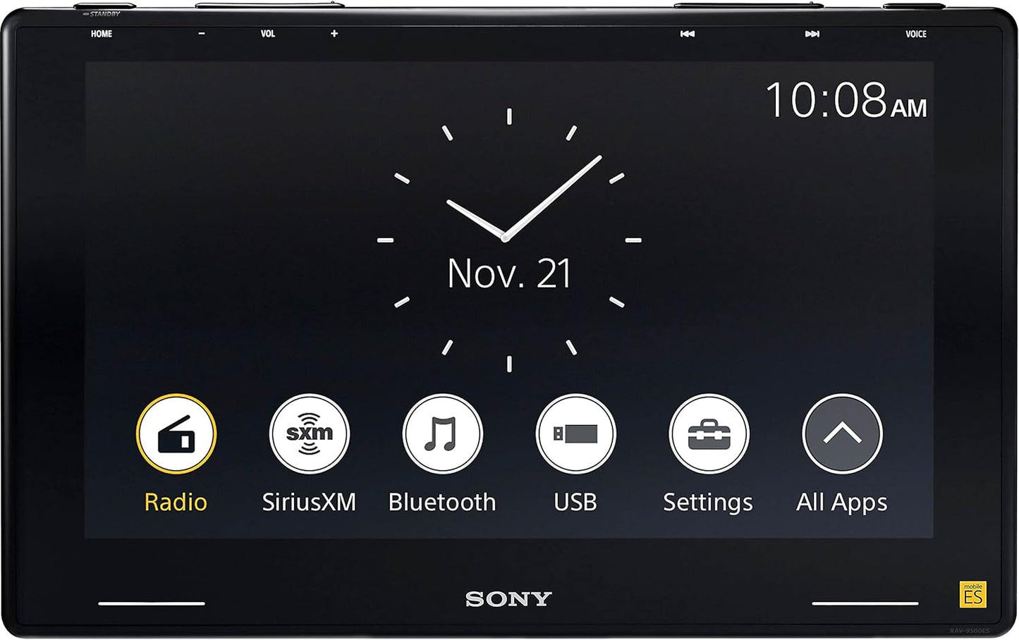 Sony XAV-9500ES 10.1" Wireless CarPlay & Android Auto Floating Single-DIN Receiver