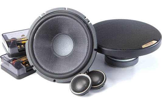 Kenwood eXcelon XR-1801P 7" Hi-Res Component Speakers w/ Glass Fiber Cones & Titanium Tweeters 120W